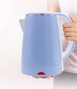 2.2L Large Capacity Plastic Double Layers Kettle Electric Kettle
