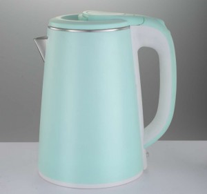 1.8L Very cheap kitchen appliances double wall plastic electric kettle