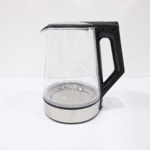 New design household high borosilicate glass electric kettle