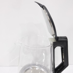 New design household high borosilicate glass electric kettle