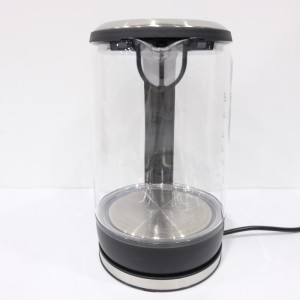 304 Stainless Steel New PP High Borosilicate Cheap Electric Glass LED Kettle