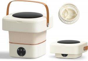 Home Appliances Portable Folding Mini Washing Machine with 3 Modes Cleaning for Underwear, Baby Clothes, or Pet Clothes and Etc
